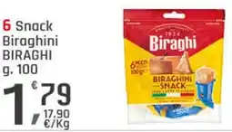 Supermercati Dok Snack Biraghini BIRAGHI offerta