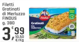 Supermercati Dok Filetti Gratinati di Merluzzo FINDUS offerta