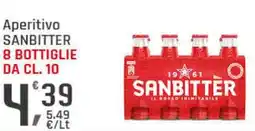 Supermercati Dok Aperitivo sanbitter 8 bottiglie offerta
