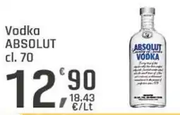 Supermercati Dok Vodka ABSOLUT offerta