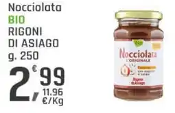 Supermercati Dok Nocciolata BIO RIGONI DI ASIAGO offerta