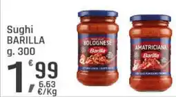 Supermercati Dok Sughi BARILLA offerta