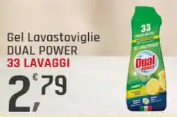 Supermercati Dok Gel Lavastoviglie DUAL POWER offerta