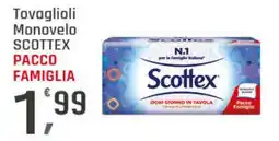 Supermercati Dok Tovaglioli Monovelo SCOTTEX offerta