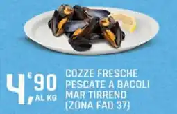 Supermercati Dok Cozze fresche pescate a bacoli mar tirreno offerta