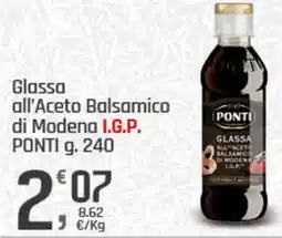 Supermercati Dok Glassa all'Aceto Balsamico di Modena I.G.P. PONTI offerta