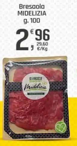 Supermercati Dok Bresaola MIDELIZIA offerta