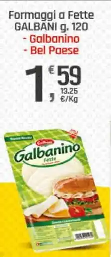 Supermercati Dok Formaggi a Fette GALBANI offerta