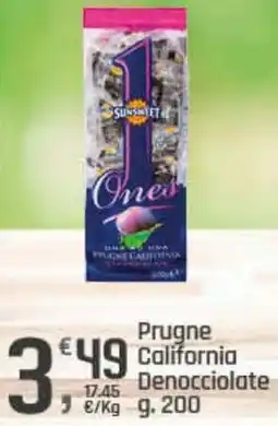 Supermercati Dok Prugne California Denocciolate offerta