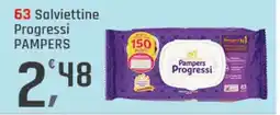 Supermercati Dok Salviettine Progressi PAMPERS offerta