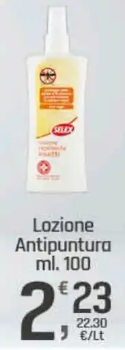 Supermercati Dok Lozione Antipuntura SELEX offerta