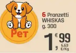 Supermercati Dok Pranzetti WHISKAS offerta