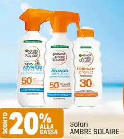 Supermercati Dok Solari AMBRE SOLAIRE offerta