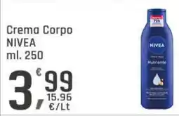 Supermercati Dok Crema Corpo NIVEA offerta
