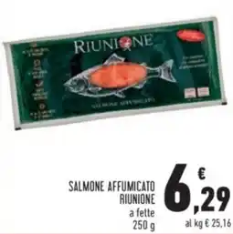 Conad Salmone affumicato RIUNIONE offerta