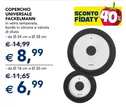 Esselunga Coperchio universale FACKELMANN offerta