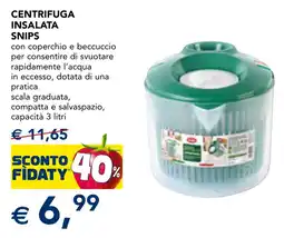 Esselunga Centrifuga insalata SNIPS offerta