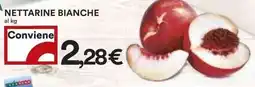 Coop Nettarine bianche offerta