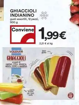 Coop Ghiaccioli indianino offerta