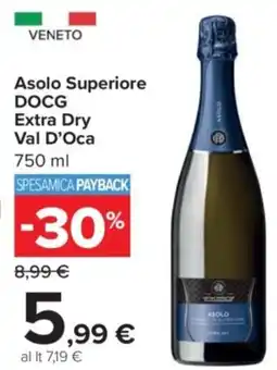 Carrefour Market Asolo Superiore DOCG Extra Dry Val D'O offerta