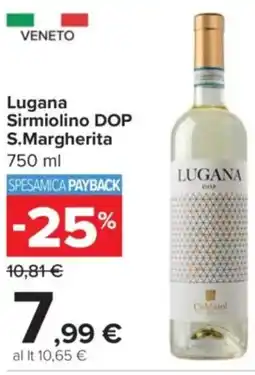 Carrefour Market Lugana Sirmiolino DOP S.Margherita offerta