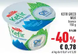 Conad Kefir greco milk bianco offerta