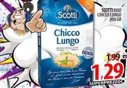 Il Genio Supermercato Scotti riso chicco lungo offerta