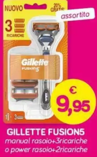 Maxi Supermercati Gillette Fusion5 offerta