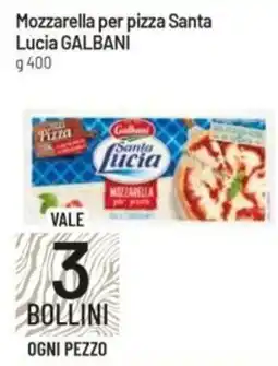 IperFamila Mozzarella per pizza Santa Lucia GALBANI offerta