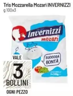 IperFamila Tris Mozzarella Mozari INVERNIZZI offerta