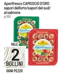 IperFamila Aperifresco CAMOSCIO D'ORO sapori dell'orto/sapori del sud/ al salmone offerta