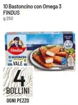 IperFamila 10 Bastoncino con Omega 3 FINDUS offerta