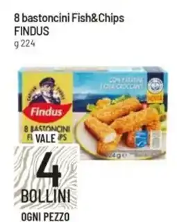 IperFamila 8 bastoncini Fish&Chips FINDUS offerta