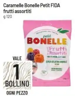 IperFamila Caramelle Bonelle Petit FIDA frutti assortiti offerta
