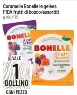 IperFamila Caramelle Bonelle le gelées FIDA frutti di bosco/assortiti offerta