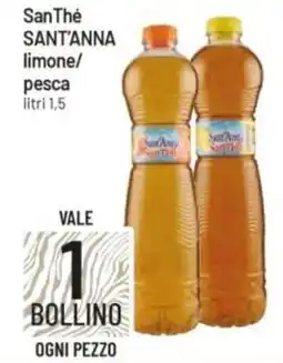 IperFamila San Thé SANT'ANNA limone/ pesca offerta