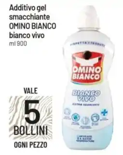 IperFamila Additivo gel smacchiante OMINO BIANCO bianco vivo offerta