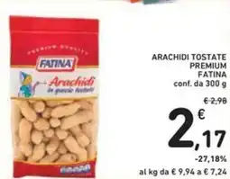 Spazio Conad Arachidi tostate premium FATINA offerta