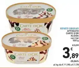 Spazio Conad Affogato CARTE D'OR ALGIDA vari tipi offerta