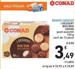 Spazio Conad I DESSERT BON BON CONAD offerta
