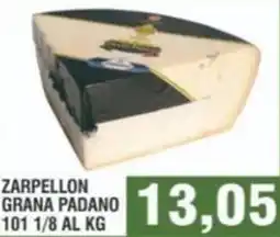 Bitar Zarpellon grana padano offerta