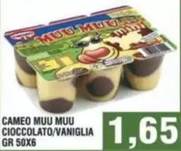 Bitar Cameo muu muu cioccolato/vaniglia offerta