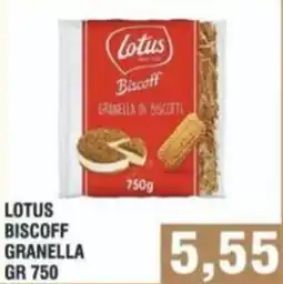 Bitar Lotus biscoff granella offerta