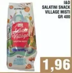 Bitar I&d salatini snack village misti offerta