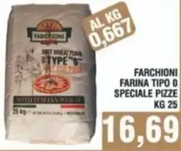 Bitar Farchioni farina tipo o speciale pizze offerta