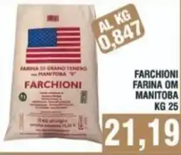 Bitar Farchioni farina om manitoba offerta