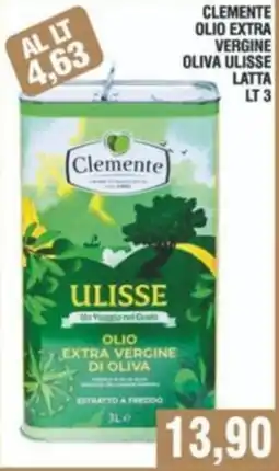 Bitar Clemente olio extra vergine oliva ulisse latta offerta