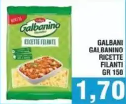 Bitar Galbani galbanino ricette filanti offerta