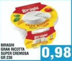 Bitar Biraghi gran ricotta super cremosa offerta