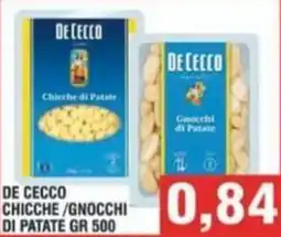 Bitar De cecco chicche/gnocchi di patate offerta